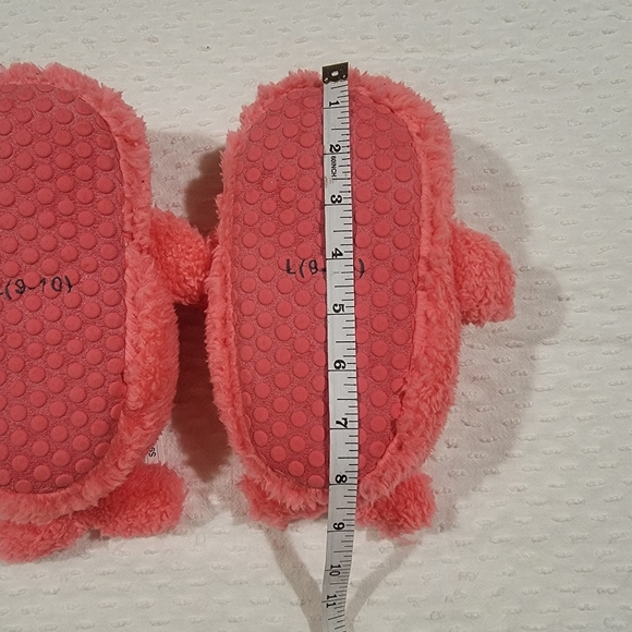 Cat & Jack Pink Toddler Slippers 2 pairs Bundle - Picture 3 of 7